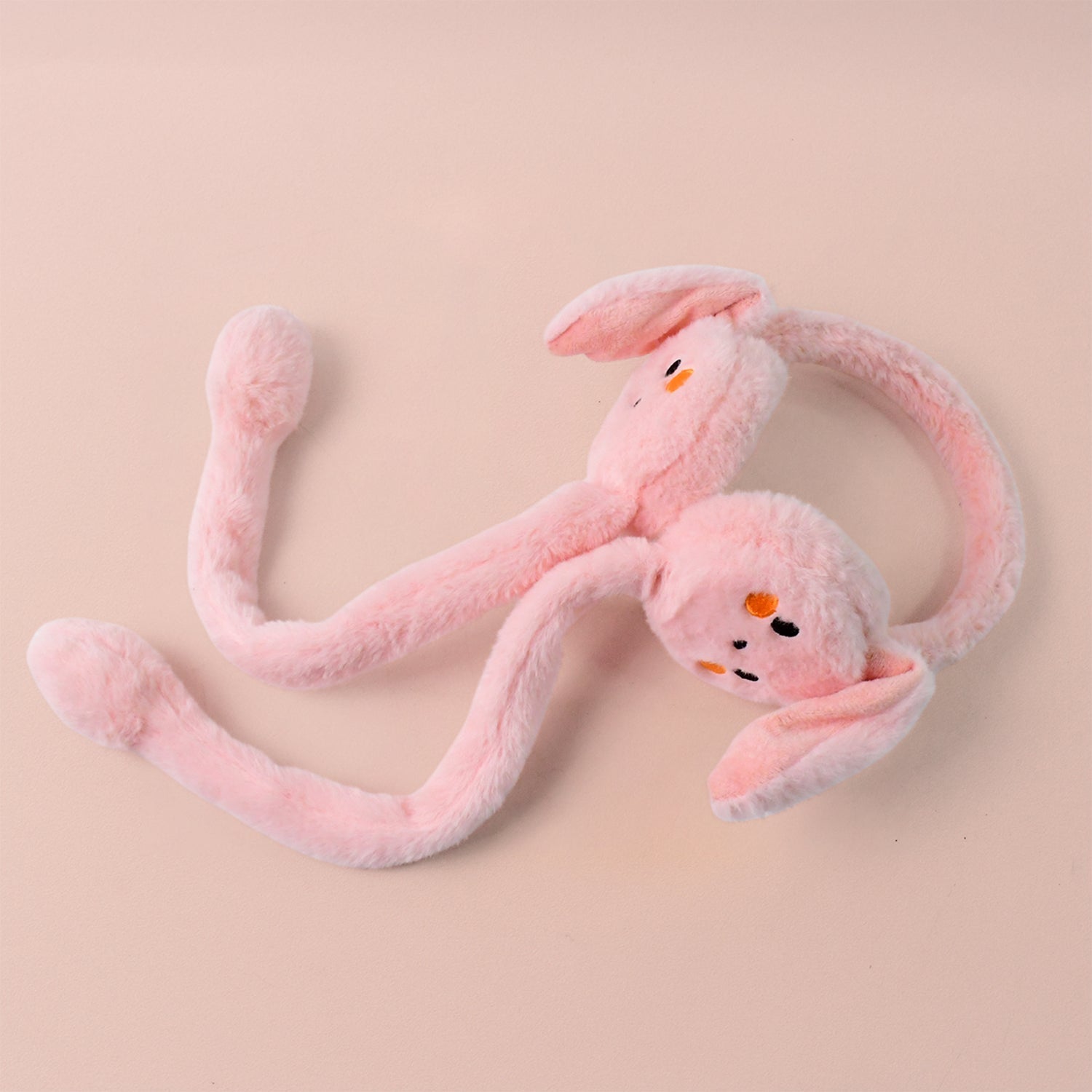 Cute Bunny Ear Jumping Plush Ear Warmers Cute Bunny Ear Jumping Plush Ear Warmers